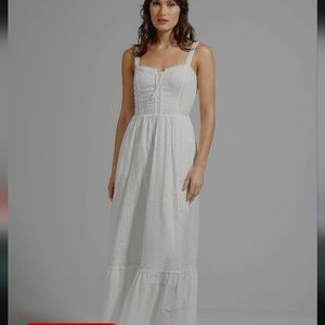 BNWT GUNNE SAX for Modcloth Sunset Corselette Midi Dress Size Large